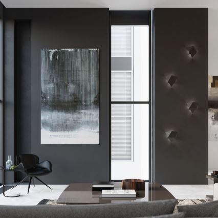 Applique murale SOLIDO 2xG9/40W/230V noir