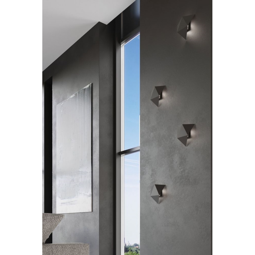 Applique murale SOLIDO 2xG9/40W/230V noir