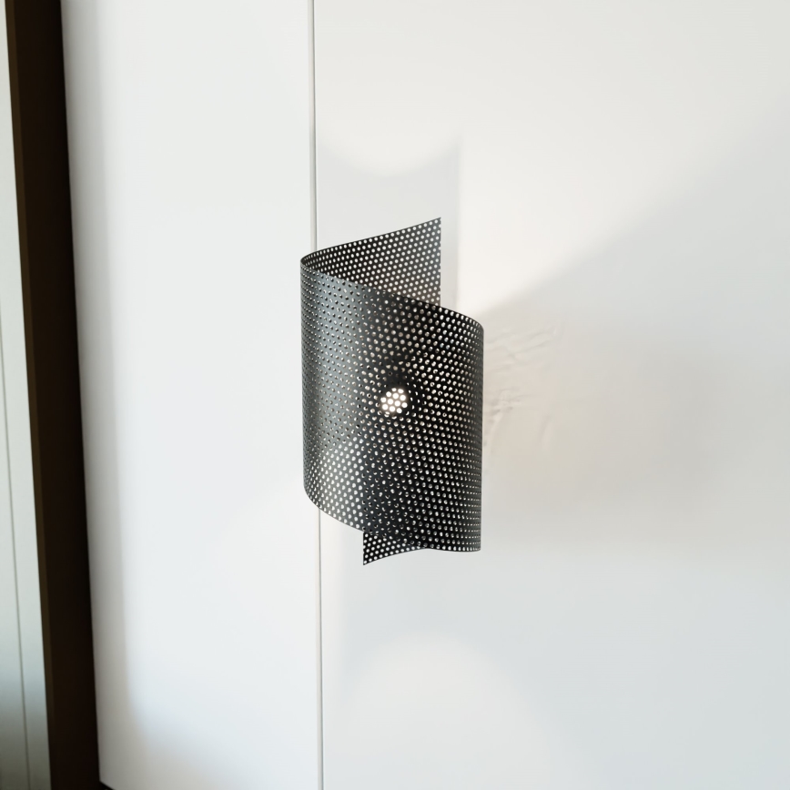 Applique murale SPIRAL 1xG9/8W/230V noir