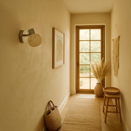 Applique murale spot DEX 1xE14/10W/230V beige/crème