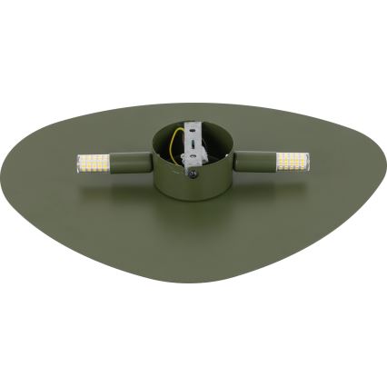 Applique murale STONE 2xG9/8W/230V 30x39 cm vert