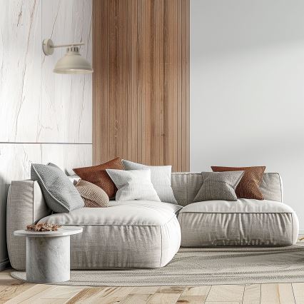 Applique murale SVEN 1xE27/15W/230V beige