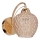 Applique murale TOBIAS 1xE27/40W/230V Rose doré