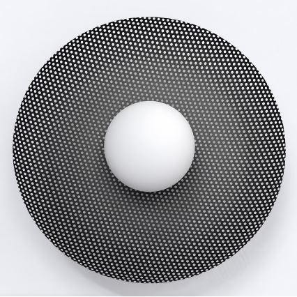 Applique murale VIBEZ 1xG9/8W/230V noire