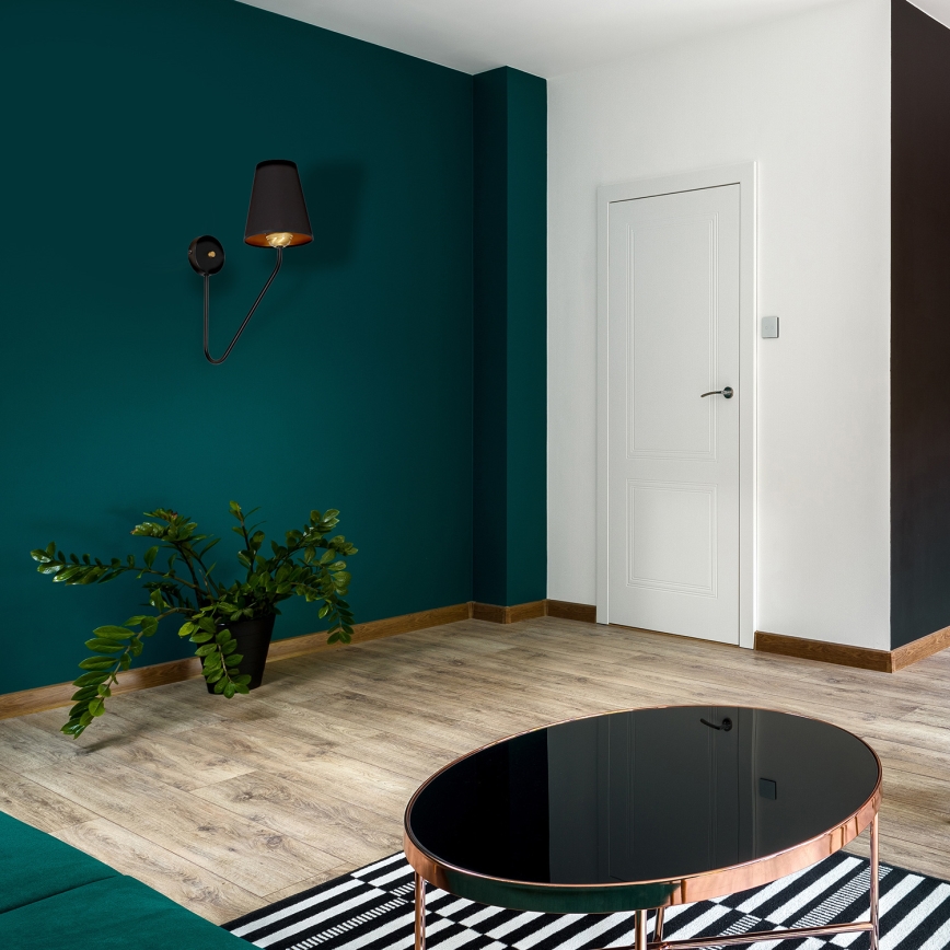 Applique murale VICTORIA 1xE27/60W/230V noir
