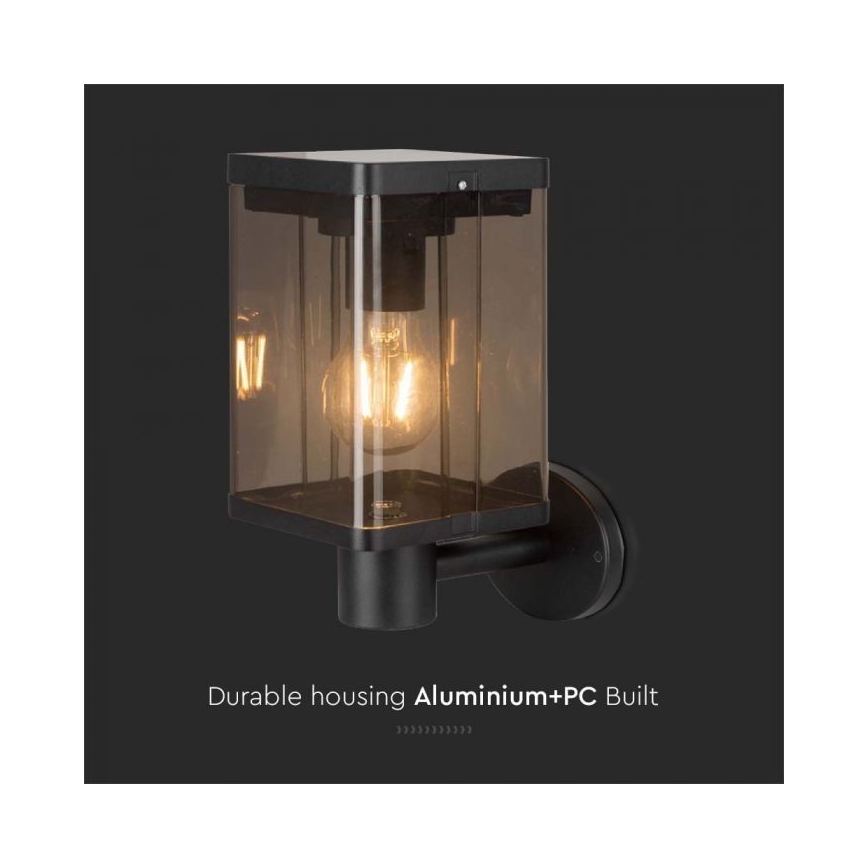 Applique murale solaire LED extérieure avec capteur LED/2,5W/3,7V 3000K IP54 2000 mAh