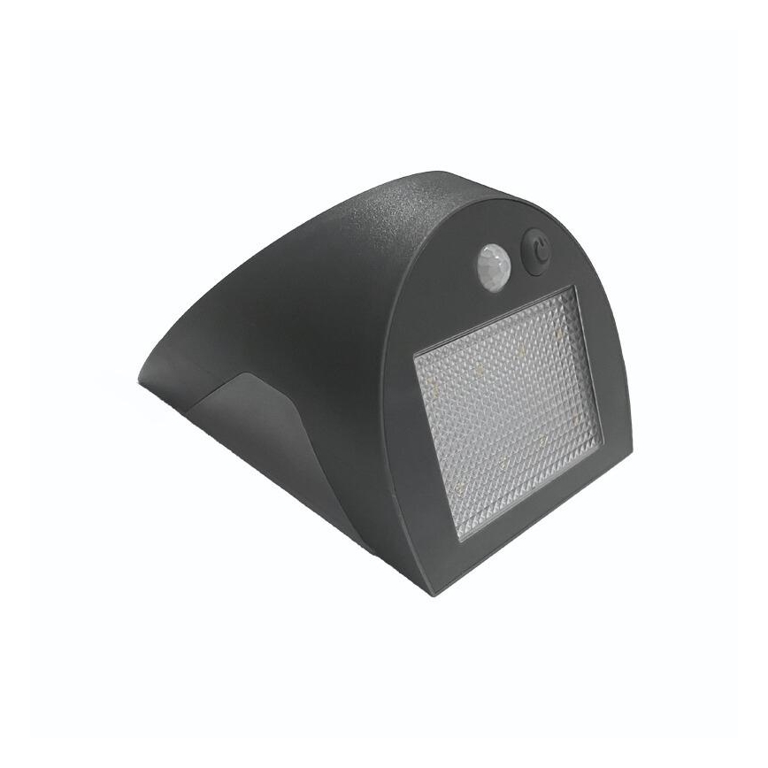 Applique solaire LED avec capteur LED/3W/3,7V 3000/4000K 1200 mAh IP54 anthracite