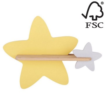 Appllique murale étagère LED enfant STAR LED/5W/230V - certifié FSC