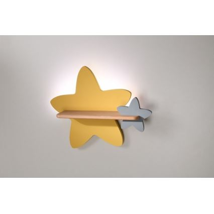 Appllique murale étagère LED enfant STAR LED/5W/230V - certifié FSC