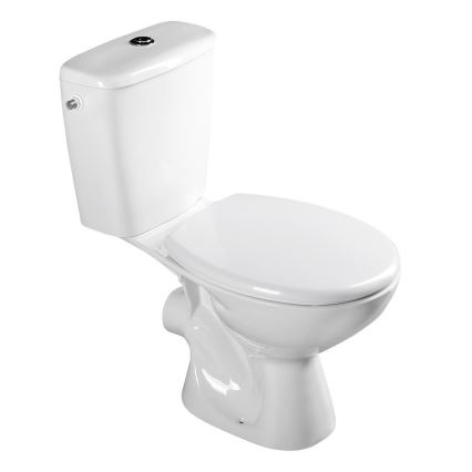 Aqualine - Abattant de toilettes FIXET blanc