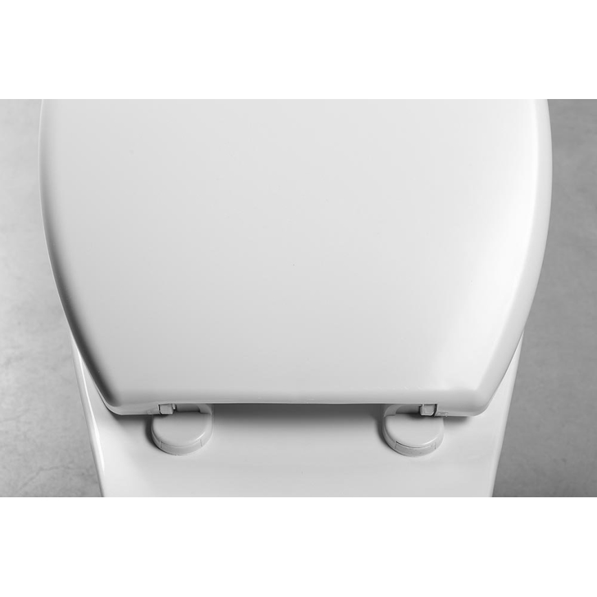 Aqualine - Abattant de toilettes FIXET blanc