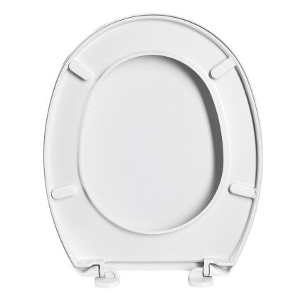 Aqualine - Abattant de toilettes FIXET blanc