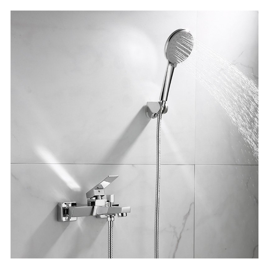 Aqualine - Badkraan RITMO glanzend chroom