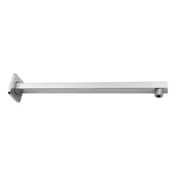 Aqualine - Bras de douche carré 40,4 cm chrome brillant