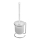 Aqualine - Brosse de toilette sur pied SIMPLE LINE blanc/chrome brillant