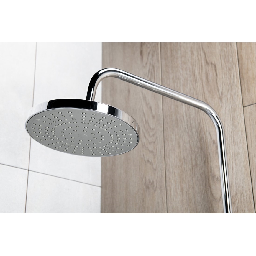 Aqualine - Colonne de douche avec robinet thermostatique LIGA chrome brillant