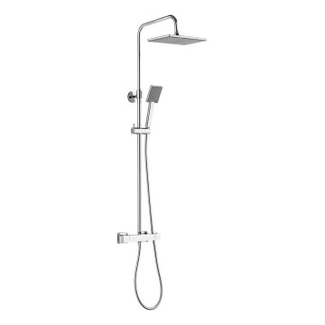 Aqualine - Colonne de douche avec robinet thermostatique TALIA chrome brillant