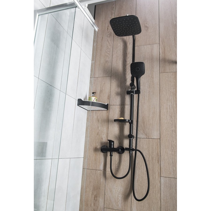 Aqualine - Colonne de douche KERA mat noir