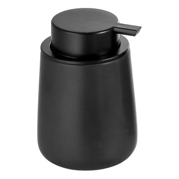 Aqualine - Distributeur de savon NERO 350 mm céramique/noir