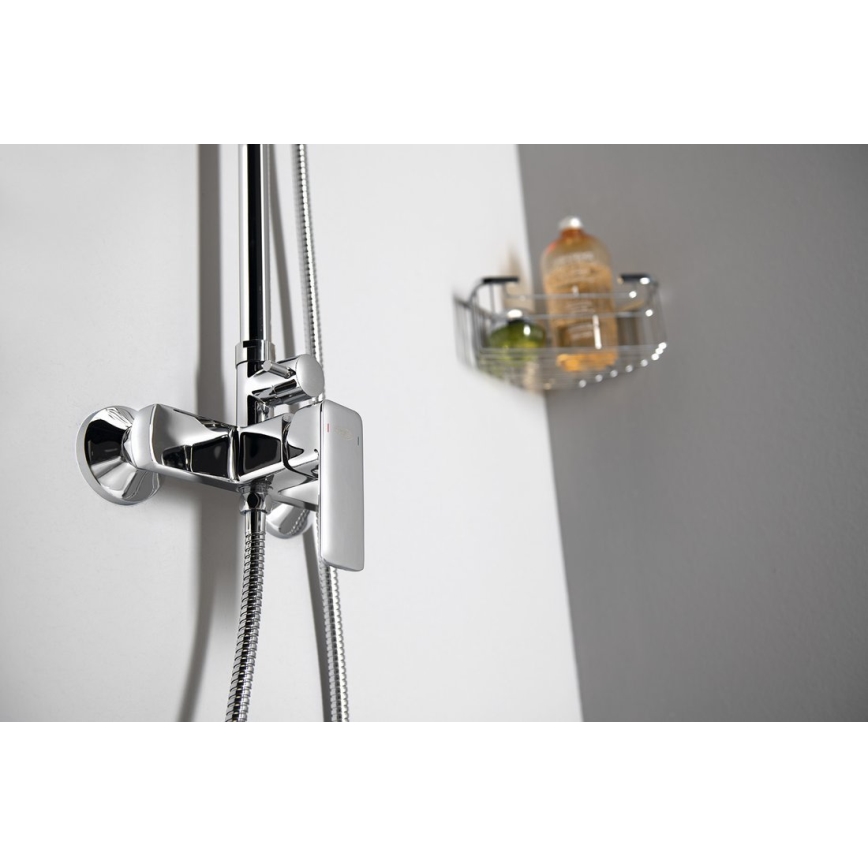 Aqualine - Douche set met kraan FACTOR glanzend chroom