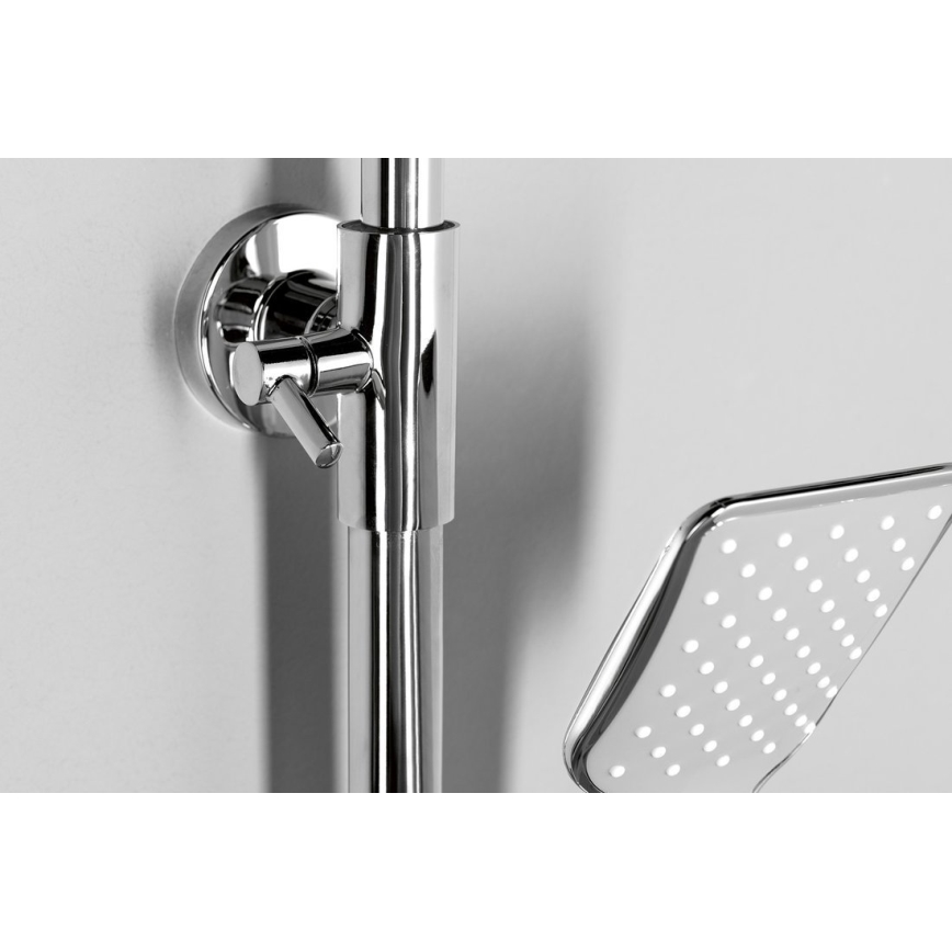 Aqualine - Douche set met kraan FACTOR glanzend chroom