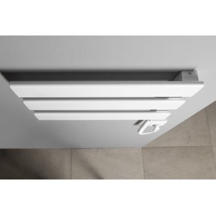 Aqualine - Elektrische handdoekdroger ELVIS 50W 46x34 cm wit