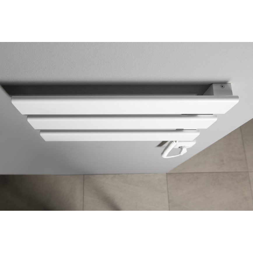 Aqualine - Elektrische handdoekdroger ELVIS 50W 46x34 cm wit