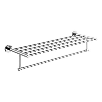 Aqualine - Handdoekhouder voor aan de muur SAMBA 21x62,5 cm glanzend chroom