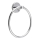 Aqualine - Handdoekhouder voor aan de muur SAMBA diameter 15,5 cm glanzend chroom