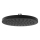 Aqualine - Hoofddouche diameter 20 cm mat zwart
