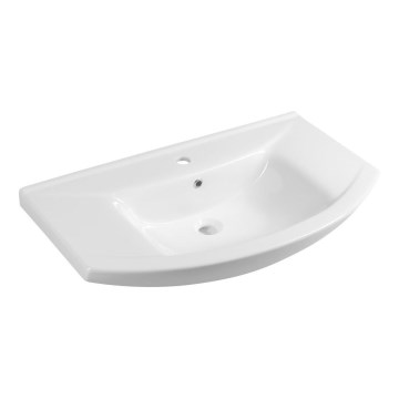 Aqualine - Lavabo encastrable ZERO 86x50 cm céramique/blanc