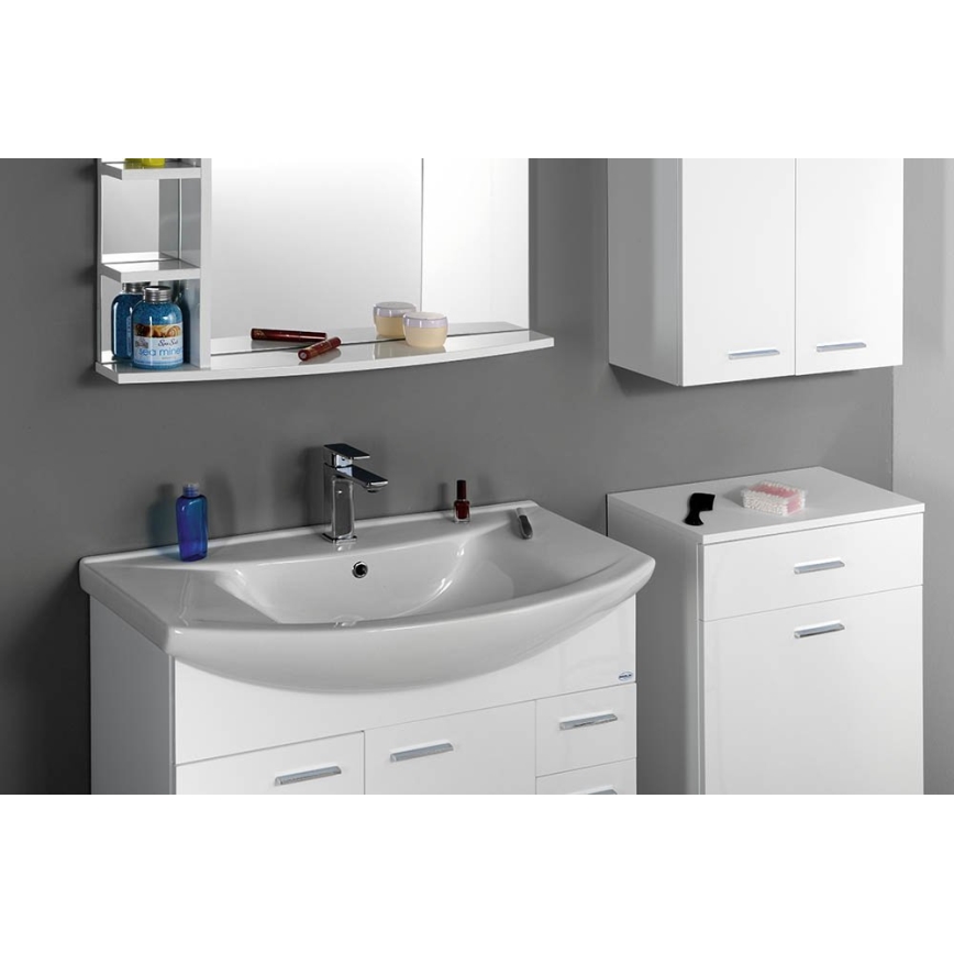 Aqualine - Lavabo encastrable ZERO 86x50 cm céramique/blanc