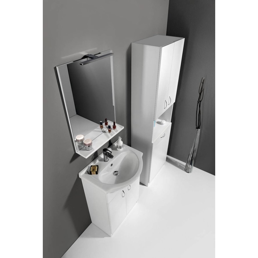 Aqualine - Miroir BETA 50x70 cm blanc