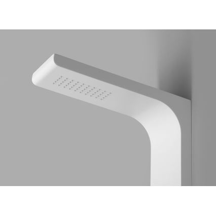 Aqualine - Panneau de douche YUKI blanc mat