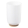 Aqualine - Porte-brosse à dents SNOW blanc/bambou