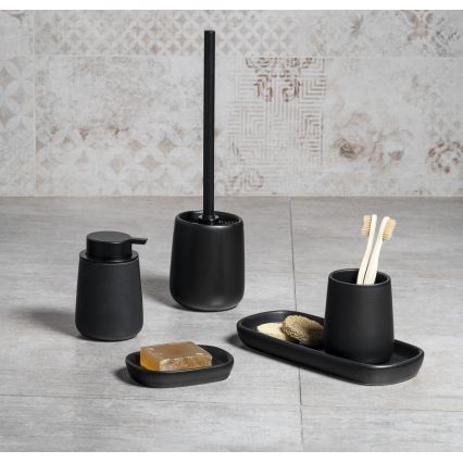 Aqualine - Porte-savon NERO céramique/noir