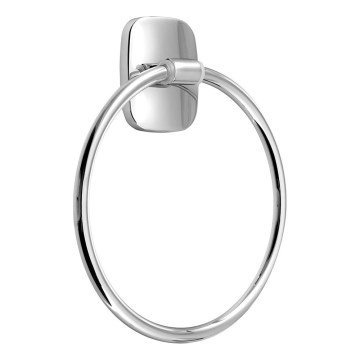 Aqualine - Porte-serviettes mural RUMBA d. 15,6 cm chrome brillant