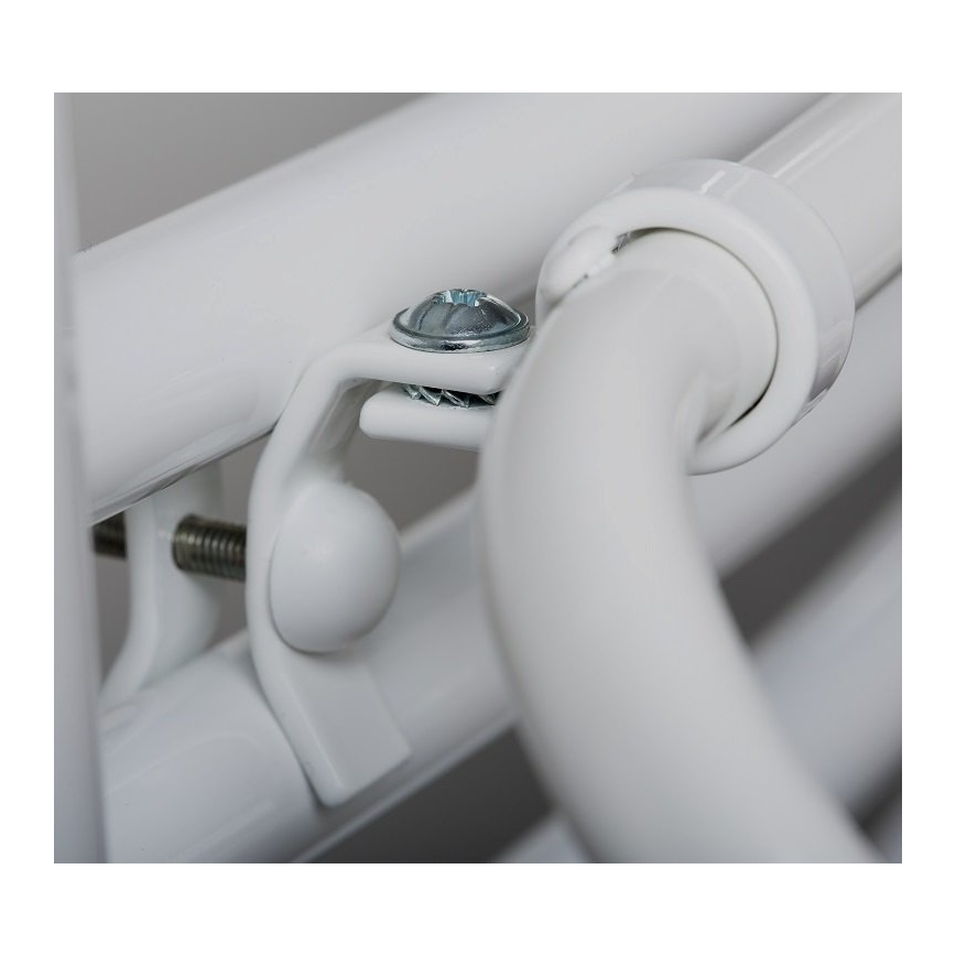 Aqualine - Porte-serviettes pour élément chauffant 60 cm blanc