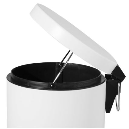 Aqualine - Poubelle SIMPLE LINE 3 l blanc mat