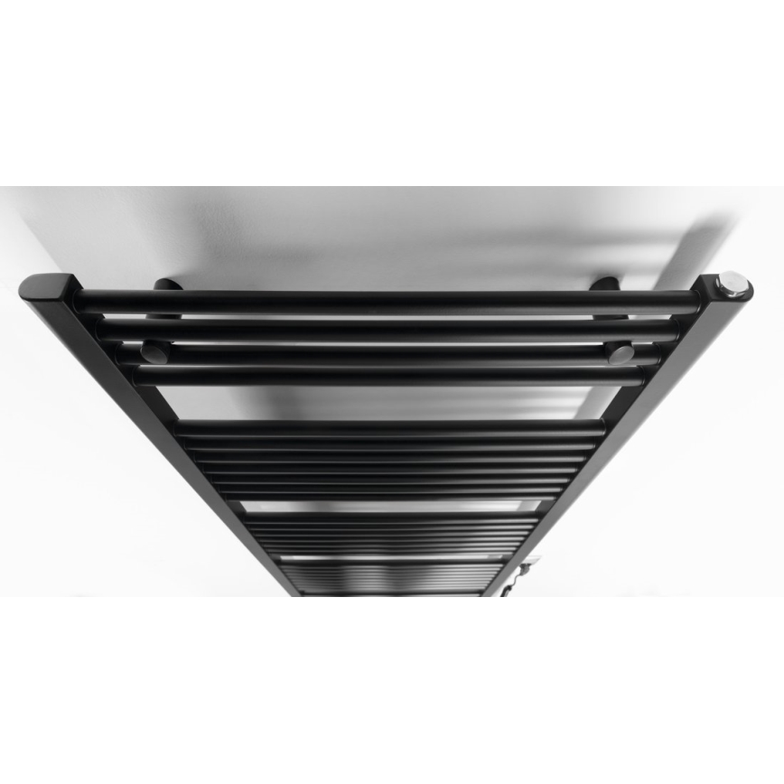 Aqualine - Radiateur électrique de salle de bain DIRECT-E 800W/230V 168 cm noir mat droit