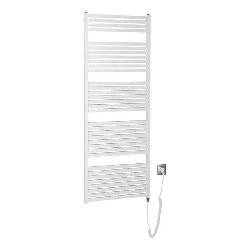 Aqualine - Radiateur électrique de salle de bains TONDI-E 800W/230V 169 cm blanc droit