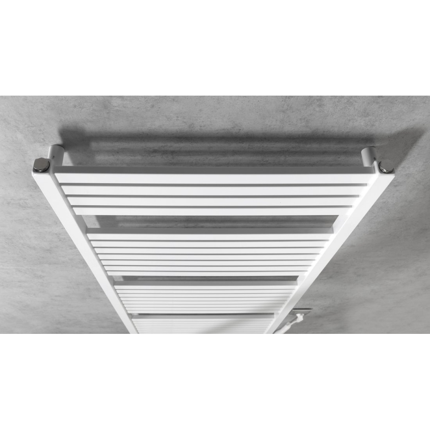 Aqualine - Radiateur électrique de salle de bains TONDI-E 800W/230V 169 cm blanc droit
