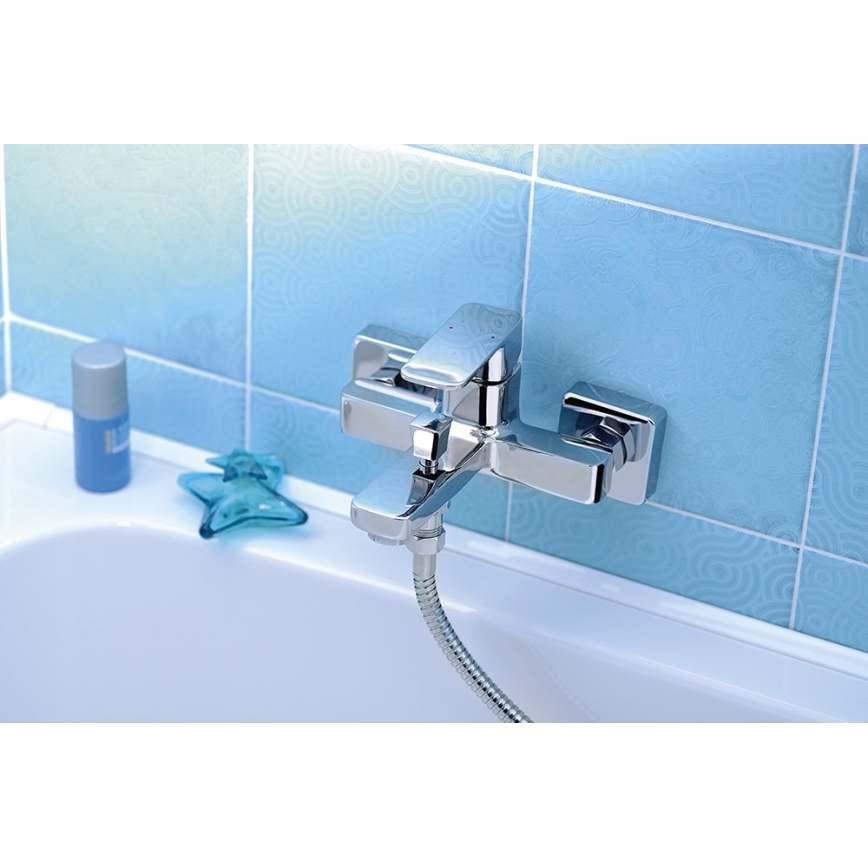 Aqualine - Robinet de baignoire FACTOR chrome brillant