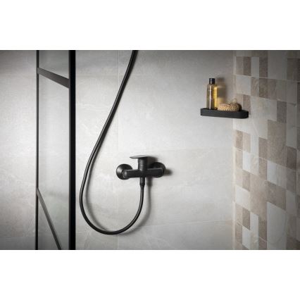 Aqualine - Robinet de douche LOTTA mat noir