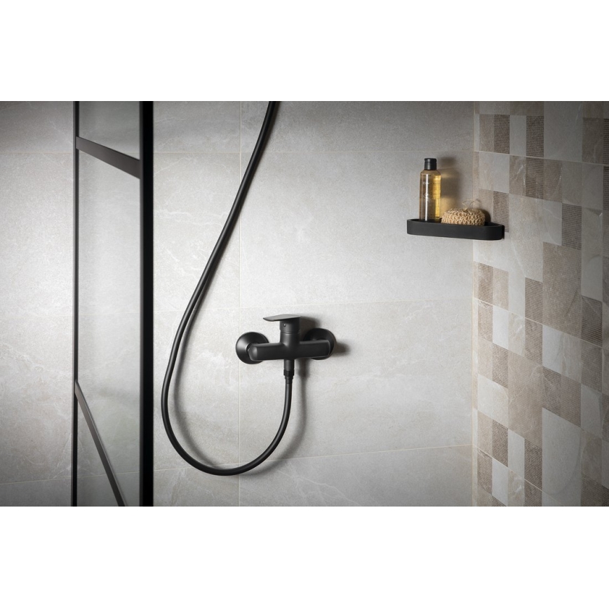 Aqualine - Robinet de douche LOTTA mat noir
