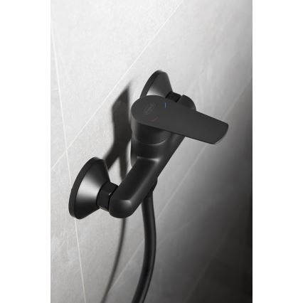 Aqualine - Robinet de douche LOTTA mat noir