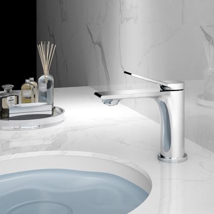 Aqualine - Robinet de lavabo BOLERO chrome brillant
