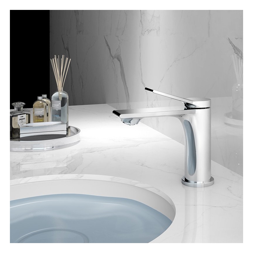 Aqualine - Robinet de lavabo BOLERO chrome brillant