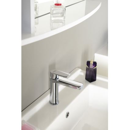 Aqualine - Robinet de lavabo DAPHNE 15,5 cm chrome brillant