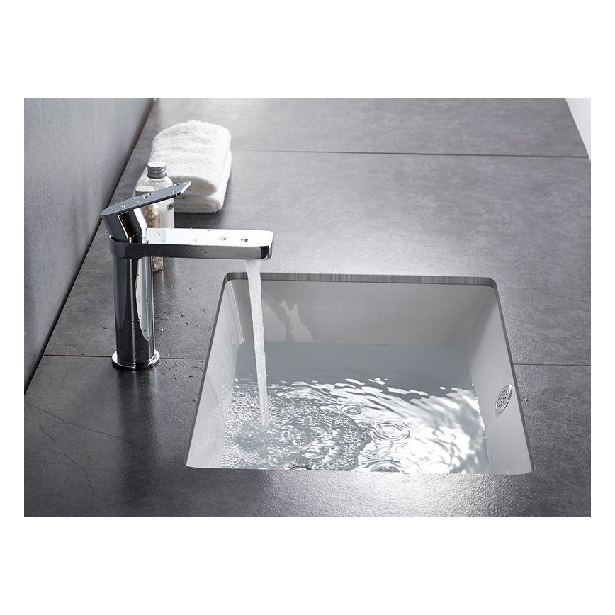 Aqualine - Robinet de lavabo DAPHNE 15,5 cm chrome brillant